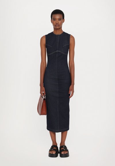 Sportmax GERANIO - Obleka iz džinsa - midnight blue