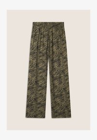 Non sélectionné, green zebra animalier