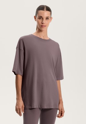 SHORT SLEEVE  - Navadna majica - mottled light brown