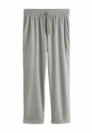 REGULAR FIT - MICROCHECK MOTIONFLEX COSY - Pyjama bottoms - neutral herringbone
