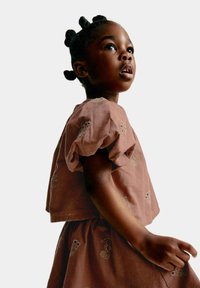 Marks & Spencer EMBROIDERED BOTTOM OUTFIT SET - Shorts - bronze
