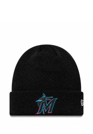 New Era, MIAMI MARLINS NEW ERA MLB CUFF KNIT BEANIE SCHWARZ UNISEX - Beanie - schwarz