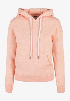 Urban Classics Mikina s kapucňou - papaya melange