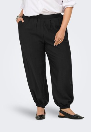 ONLY Carmakoma KLASSISCHE HOSE CARCAMILLE BALLON SCHNITT KLASSISCHE HOSE - Nadrágok - black