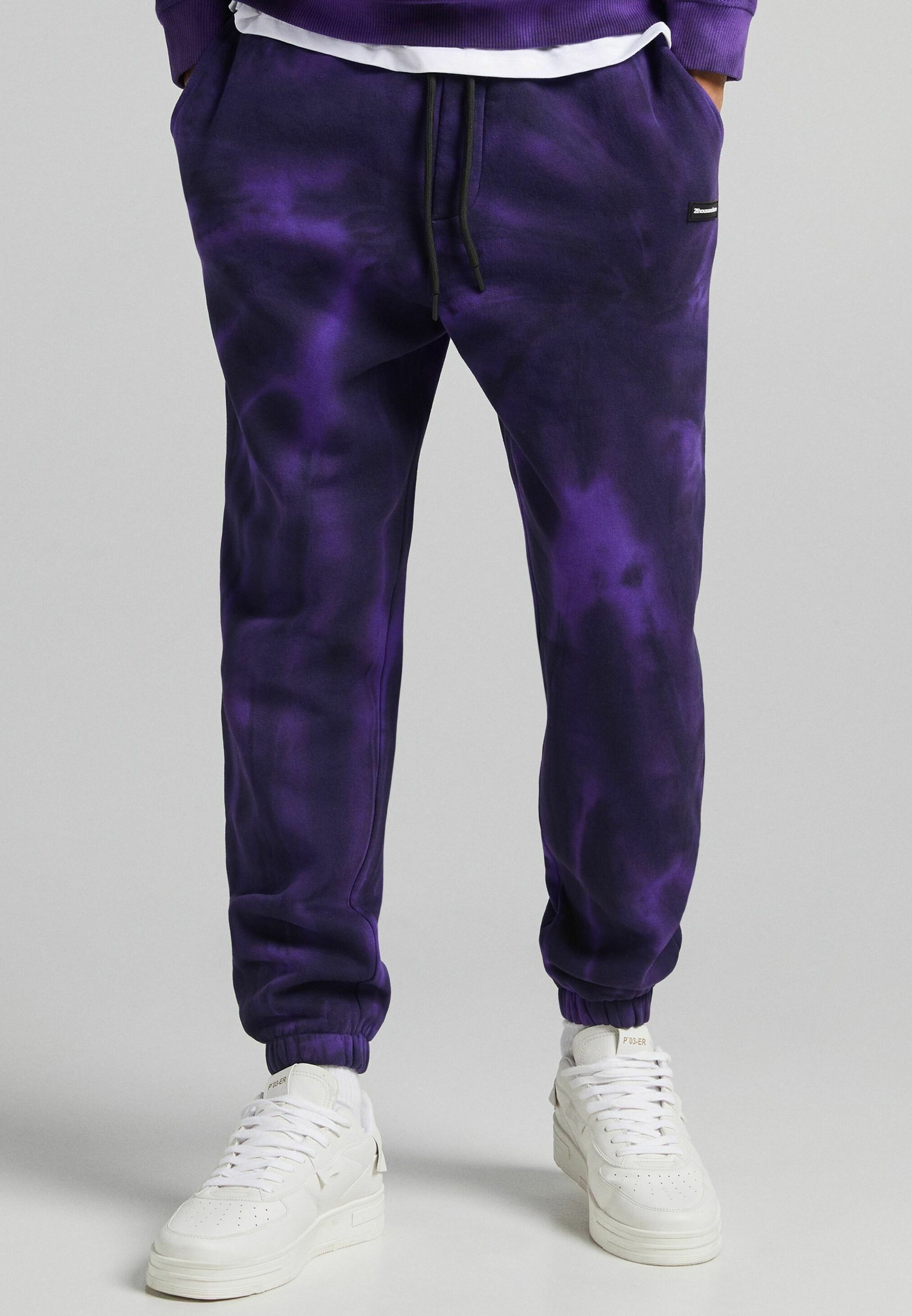 Pantalon Jogger Pantalon Lila Bershka Bershka Pantalones