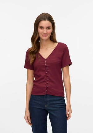 VMMIKKA - Blouse - burgundy