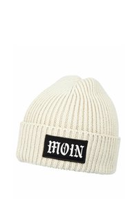 Neverless MIT PATCH MOIN NORDISCH UMSCHLAG - Beanie - beige