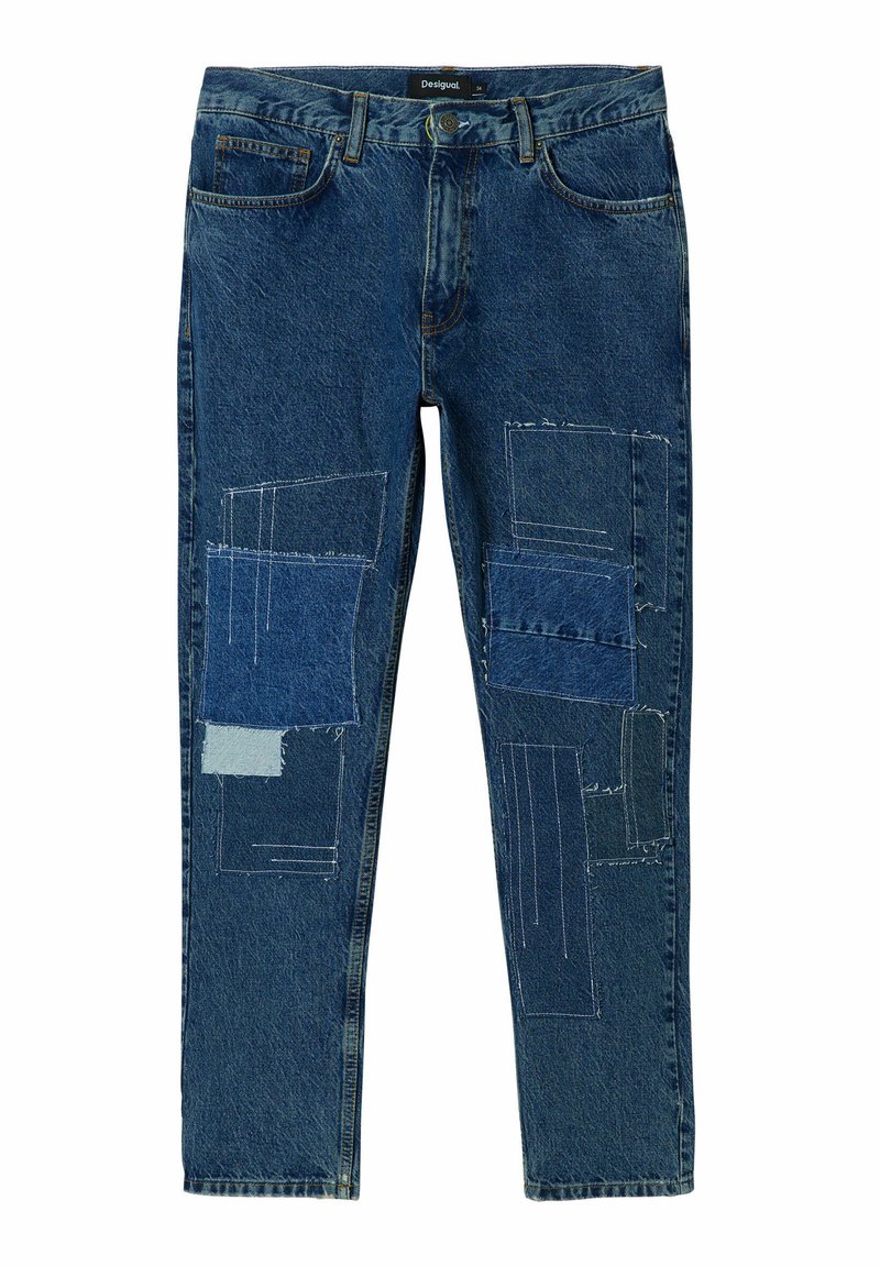 Desigual Jeans Tapered Fit blauw
