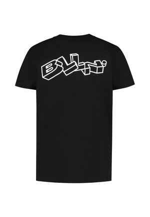 LOOSE FIT CREWNECK - T-Shirt print - black