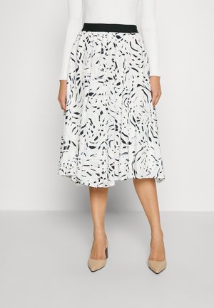 DRYKORN RELANA - Fustă în formă de A - off white/blue