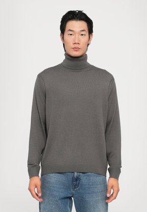 Strickpullover - dark gull gray