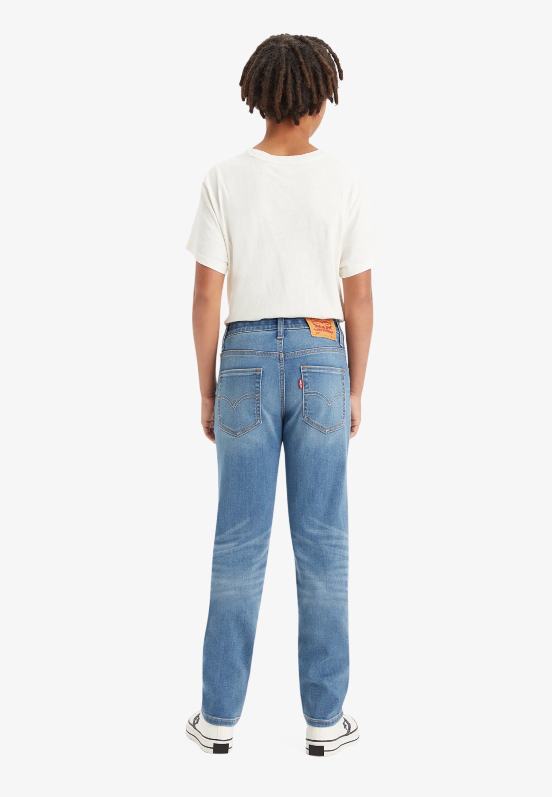 Levi's Kids Jeans Für Jungen 2-8 Jahre – Slim Fit Mit Stretch, Aus Recyceltem Denim & Verstellbarem Bund | Bequeme Alltagsjeans