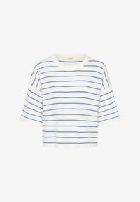 Unselected, white w blue yonder stripe