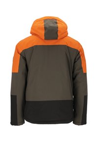 Whistler Skijacke - grijs oranje