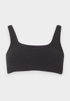 SHORELINE PUCKER BRALETTE - Haut de bikini - black