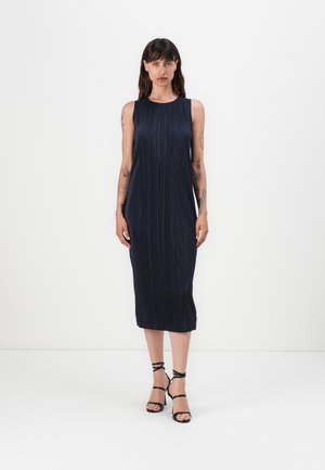 PLISSE SL MIDI DRESS - Vestito casual - sky captain