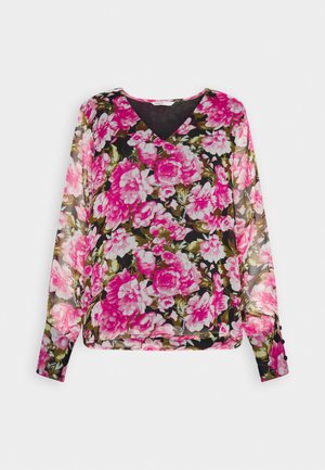 ONLY ONLSAGA V NECK - Blůza - black rosemary