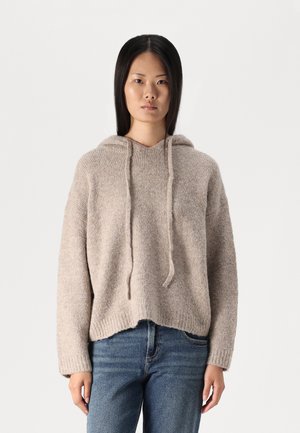 HOODIE - Sweat à capuche - beige melange
