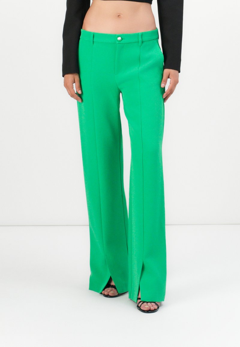 CHIARA FERRAGNI Broek groen CHIARA FERRAGNI Broek groen
