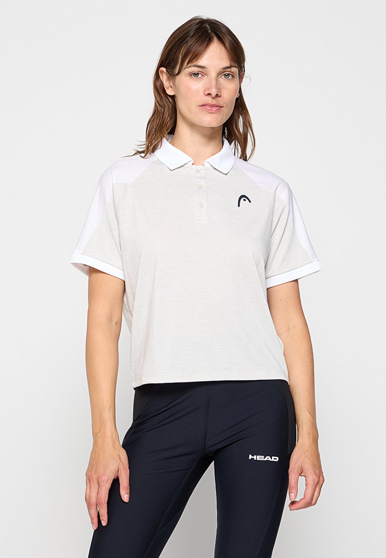 Head Poloshirt grijs