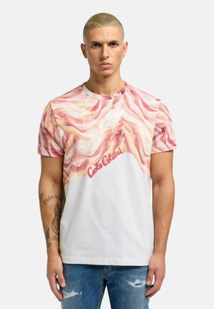 Print T-shirt - orange