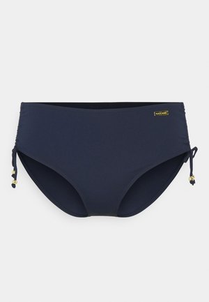 PANTS GATHERED - Bikini-Hose - navy