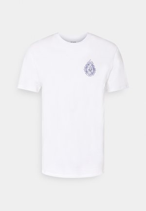 CORAL MORPH SS - Print T-shirt - white