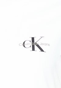 Calvin Klein Jeans MONOLOGO SLIM TEE 2 PACK - T-shirt básica - tawny sand/bright white