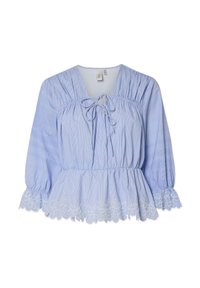 YASPAMA BOW - Blouse - palace blue