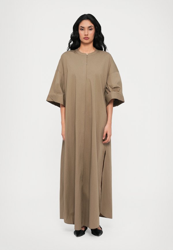 ENZO MAXI DRESS - Blusenkleid - taupe