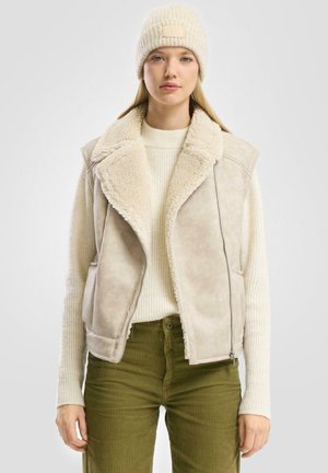 Weste - helles beige