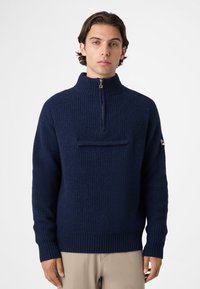 Fila GIOVANNI - Stickad tröja - black iris