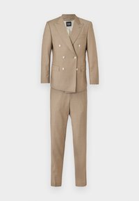HUGE - Suit - dark beige