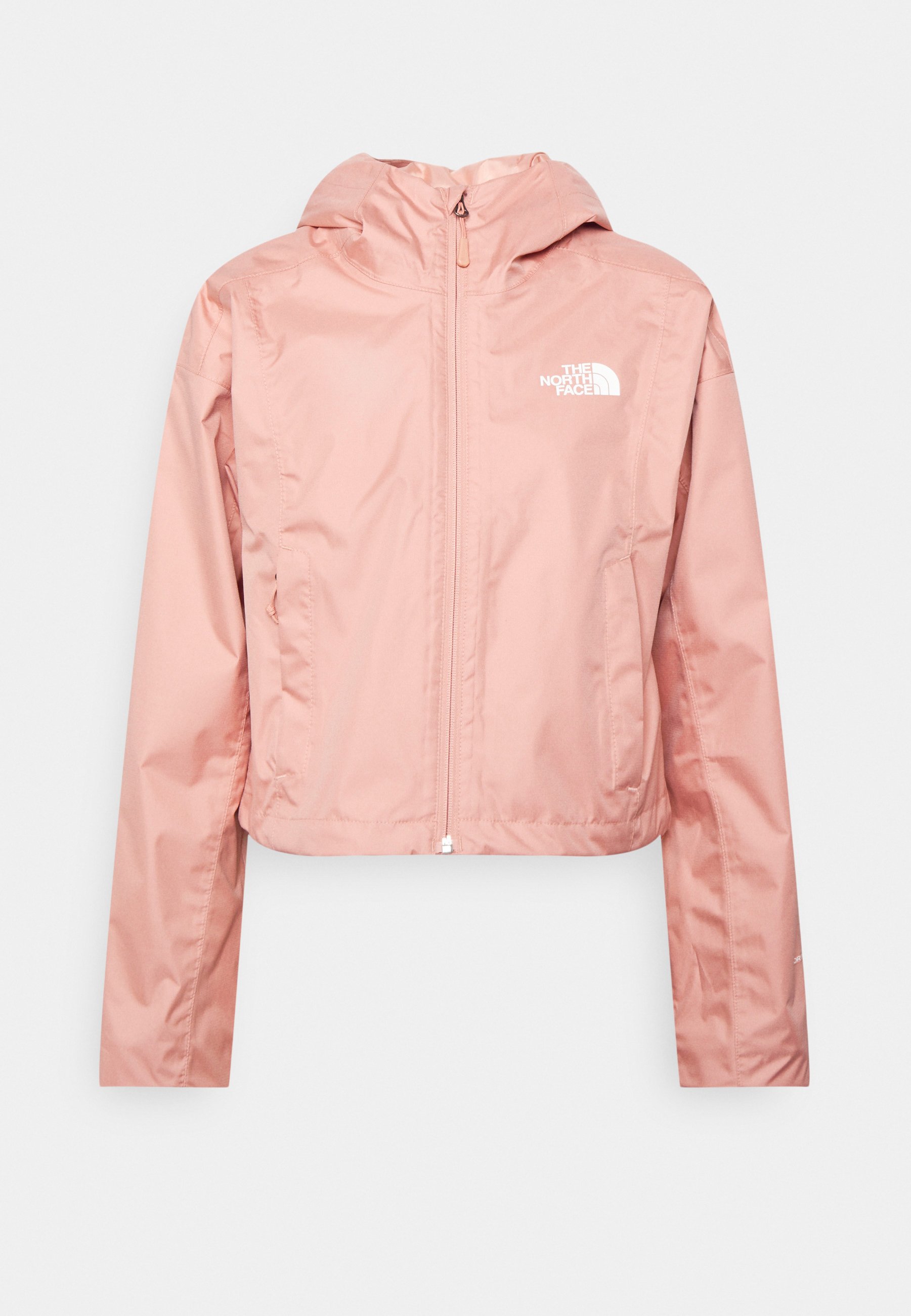 The North Face W Cropped Quest Jacket Hardshelljacke Rose Dawn Rosa Zalando De