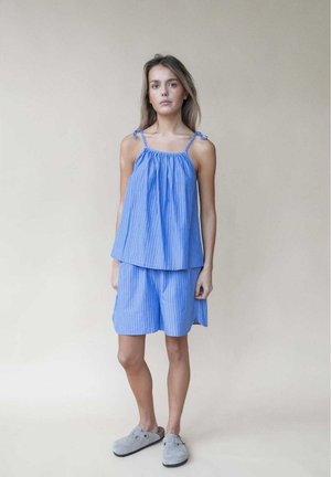 JASMIN - Shorts - blau weiß