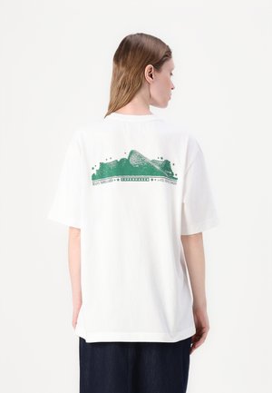 DASSEL TEE - Apdrukāts T-krekls - snow white