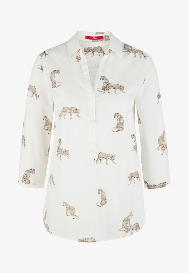 Blouse - off-white aop