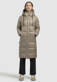 khujo STEPPMANTEL SHANE2-YM - Cappotto invernale - champagne beige