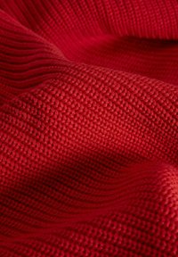 JJXX MILA TWIST CREW NECK NOOS - Strikkegenser - fiery red