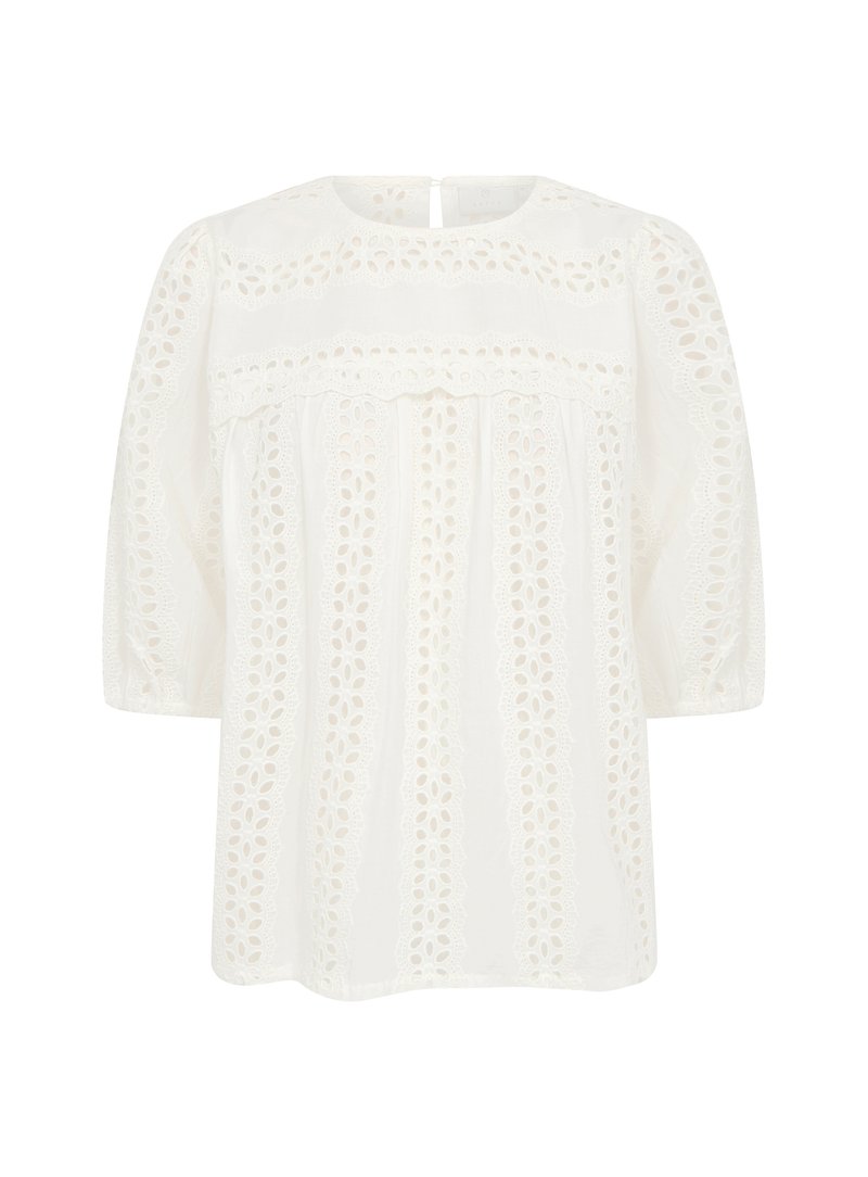 Kaffe KARANDY - Blouse - chalk/crème - Zalando.be