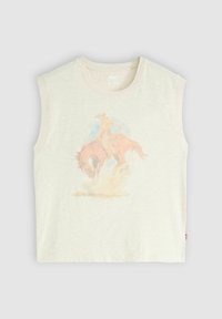 Levi's® BOXY TANK DECO CANYON VIEW SUGAR - T-shirts print - western archival fad