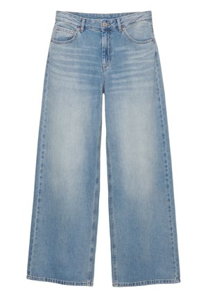 PULL&BEAR, LOOSE OVERSIZE - JEANS - Relaxed fit jeans - stone blue denim