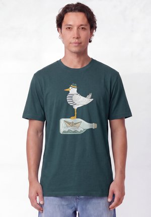 watapparel, MÖWE MIT HUT UNISEX - T-shirt imprimé - stargazer