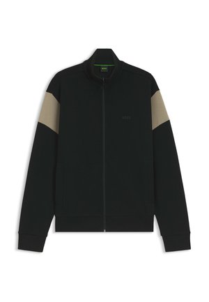 BOSS, Felpa con zip - black two