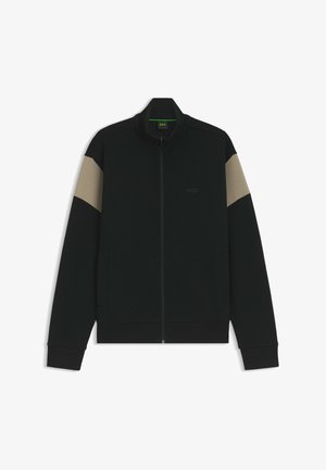 BOSS, Felpa con zip - black two