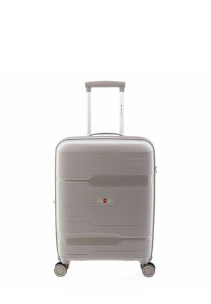 TROLLEY MIT DEHNFALTE - Wheeled suitcase - beige