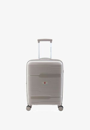 Gladiator TROLLEY MIT DEHNFALTE - Valise à roulettes - beige