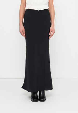 ISA BIAS MIDI SKIRT  - Jupe longue - slate