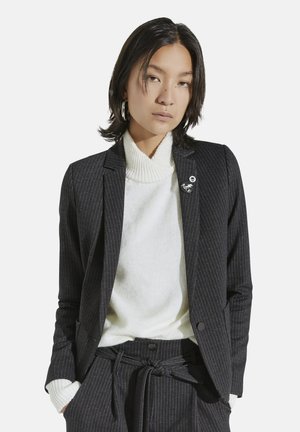 STRIPED - Blazer - smoked