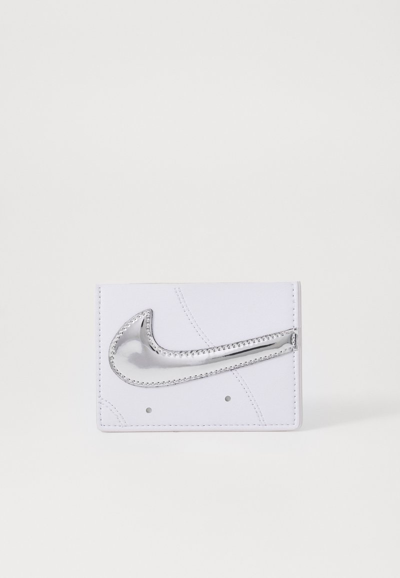 Nike Sportswear ICON AIR FORCE CARD WALLET UNISEX - Portafoglio - white/metallic silver